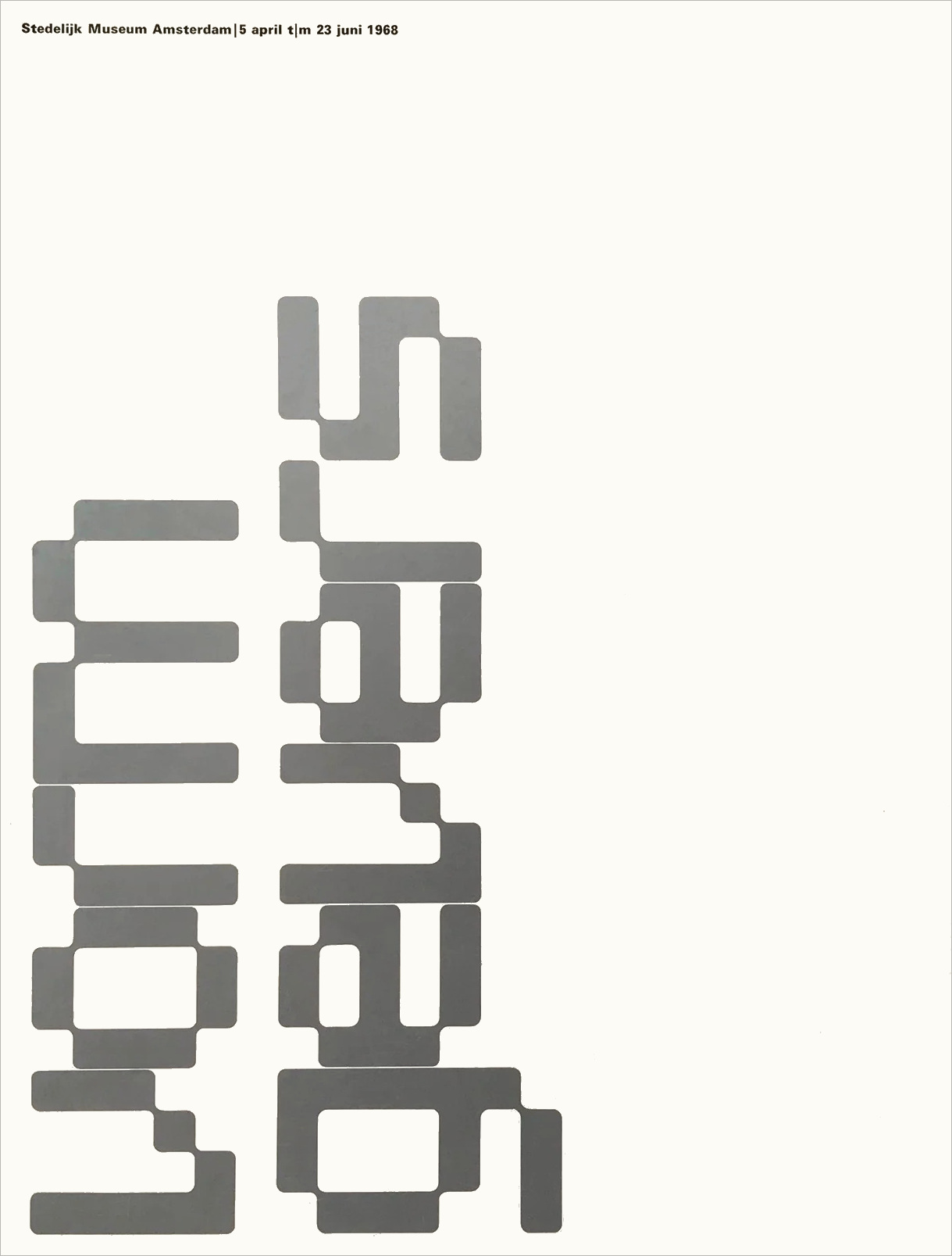 Vormgevers Stedelijk Museum Catalogue 1968